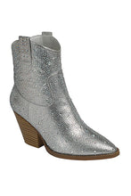Load image into Gallery viewer, RIVER-01-RHINESTONE WESTERN BOOTS