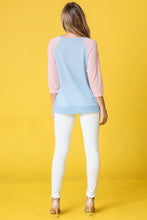 Load image into Gallery viewer, Waffle Knit Two Tone Tunic