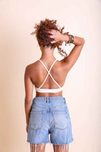 Load image into Gallery viewer, Crochet Lace High Neck Bralette