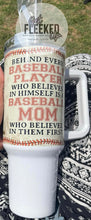 Load image into Gallery viewer, 40oz Custom Baseball Mom Cup