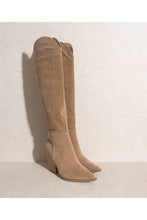 Load image into Gallery viewer, CLARA-KNEE HIGH WESTERN BOOTS
