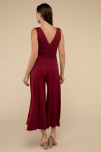 Load image into Gallery viewer, Surplice Neckline Sleeveless Jumpsuit
