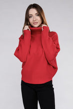 Load image into Gallery viewer, Viscose Dolman Sleeve Turtleneck Sweater
