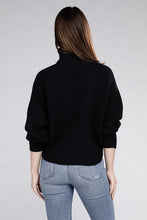 Load image into Gallery viewer, Viscose Dolman Sleeve Turtleneck Sweater
