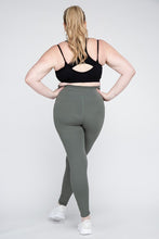 Load image into Gallery viewer, Plus Size V Waist Full Length Leggings
