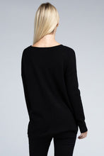 Load image into Gallery viewer, Viscose Front Pockets Sweater
