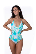 Load image into Gallery viewer, TIE DYE UNDERWIRE ONE PIECE SWIMEAR
