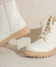 Load image into Gallery viewer, Amora - Military Bootie
