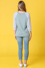 Load image into Gallery viewer, Waffle Knit Two Tone Tunic
