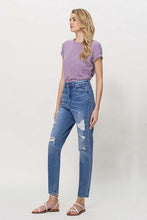 Load image into Gallery viewer, Distressed Mom Jeans
