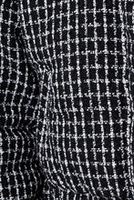 Load image into Gallery viewer, Tweed Crop Puffer Jacket
