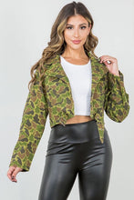 Load image into Gallery viewer, Bubble Camo Jacket in Gren
