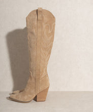 Load image into Gallery viewer, OASIS SOCIETY Bronco - Knee-High Embroidered Boots
