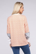 Load image into Gallery viewer, Colorblock Drop Sleeve Tee
