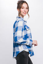 Load image into Gallery viewer, Lightweight Plaid Button Down Top
