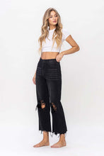 Load image into Gallery viewer, 90&#39;s Vintage Crop Flare Jean
