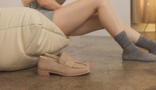 Load image into Gallery viewer, June - Square Toe Penny Loafers
