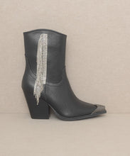 Load image into Gallery viewer, Kai - Rhinestone Fringe Boots
