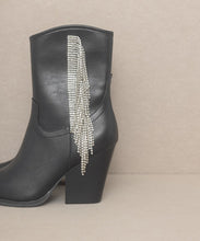 Load image into Gallery viewer, Kai - Rhinestone Fringe Boots
