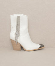 Load image into Gallery viewer, Kai - Rhinestone Fringe Boots
