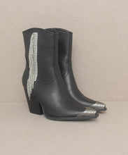 Load image into Gallery viewer, Kai - Rhinestone Fringe Boots
