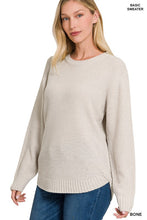 Load image into Gallery viewer, Round Neck Basic Sweater
