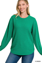 Load image into Gallery viewer, Round Neck Basic Sweater
