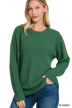 Load image into Gallery viewer, Round Neck Basic Sweater
