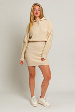 Load image into Gallery viewer, Zipper Sweater Dress
