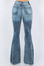 Load image into Gallery viewer, Storm Bell Bottom Jean in Stone Wash
