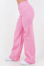 Load image into Gallery viewer, Wide Leg Jean in Bubble Gum
