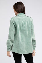 Load image into Gallery viewer, Corduroy Buttoned Down Jacket
