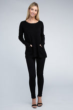 Load image into Gallery viewer, Viscose Front Pockets Sweater
