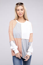 Load image into Gallery viewer, Colorblock Drop Sleeve Tee
