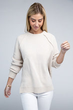 Load image into Gallery viewer, Raglan Chenille Sweater
