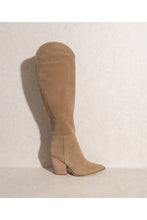 Load image into Gallery viewer, CLARA-KNEE HIGH WESTERN BOOTS
