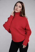 Load image into Gallery viewer, Viscose Dolman Sleeve Turtleneck Sweater
