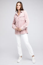 Load image into Gallery viewer, Corduroy Buttoned Down Jacket
