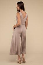 Load image into Gallery viewer, Surplice Neckline Sleeveless Jumpsuit
