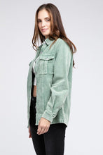 Load image into Gallery viewer, Corduroy Buttoned Down Jacket
