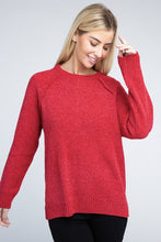 Load image into Gallery viewer, Raglan Chenille Sweater
