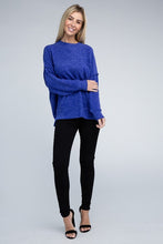 Load image into Gallery viewer, Brushed Melange Drop Shoulder Oversized Sweater
