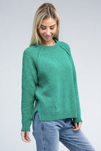 Load image into Gallery viewer, Raglan Chenille Sweater
