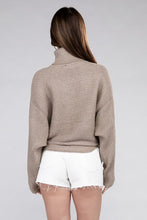 Load image into Gallery viewer, Viscose Dolman Sleeve Turtleneck Sweater
