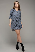 Load image into Gallery viewer, Leopard Animal Print V neck Dress
