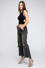Load image into Gallery viewer, Distressed Vintage Washed Wide Leg Pants
