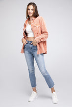 Load image into Gallery viewer, Corduroy Buttoned Down Jacket
