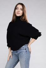 Load image into Gallery viewer, Viscose Dolman Sleeve Turtleneck Sweater
