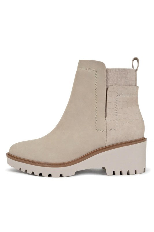 SO-BAIT- HIGH TOP CASUAL SLIP ON BOOTIES