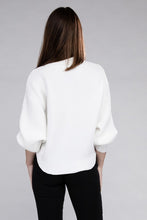 Load image into Gallery viewer, Viscose Dolman Sleeve Turtleneck Sweater
